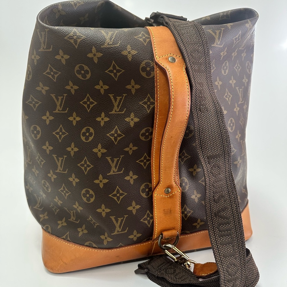 Louis Vuitton LV Monogram Cabin  Backpack Weekender Cruise Travel Duffle Bag EUC